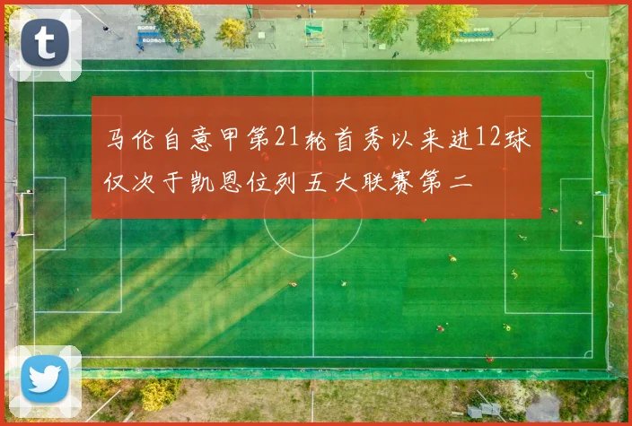 马伦自意甲第21轮首秀以来进12球仅次于凯恩位列五大联赛第二